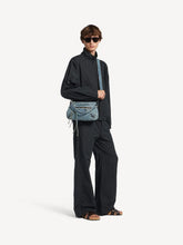 Balenciaga Navy Micro Tartan Track Jacket