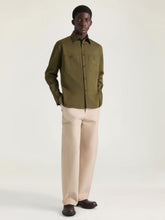 Givenchy Khaki Cotton Couture Seam Overshirt