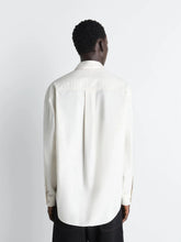 Lemaire Light Cream Washed Cotton Silk Regular Shirt