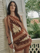 Johanna Ortiz Sun Traveller One-Shoulder Mini Dress