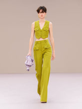 Zimmermann Pistachio Luna Wool Waistcoat