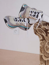 MM6 Maison Margiela Gull and Blue Salomon XT Low-Top Sneakers
