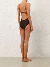 Zimmermann Aster Diamond Cut-Out Swimsuit