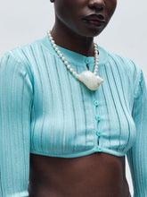 Julietta Pearl Mykonos Shell Pendant Necklace