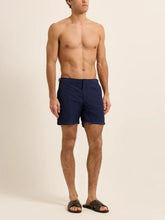 Orlebar Brown Navy Blue Bulldog Mid-Length Swim Shorts