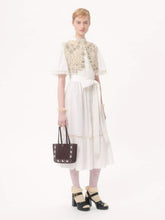 Valentino Garavani Brown Nellcôte Mini Suede Shopping Bag