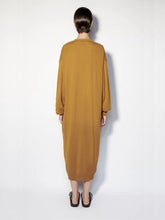 Paula Long Mustard Cashmere Cardigan