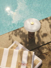 Design By Us Burgundy and Opal Trip LED Lamp