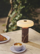 Design By Us Burgundy and Opal Trip LED Lamp