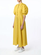 Gabriela Hearst Goldenrod Arabella Linen Shirtdress