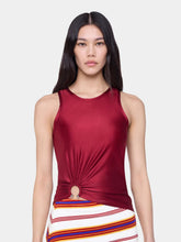Rabanne Ruby Red Jersey Tank Top