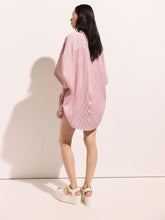 Stella McCartney Red Striped Organic Silk Shirt