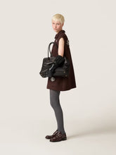 Miu Miu Black Aventure Large Nappa Leather Bag
