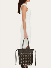 Brown Gancini Medium Tote Bag