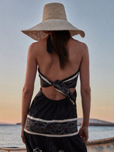 Johanna Ortiz Orilla Del Mar Cotton Halter Dress