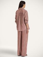 La DoubleJ Brooklyn Color Block Linen Corduroy Trousers