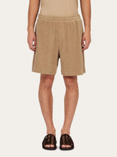 Ferragamo Safari Terry Cotton Monogram Shorts