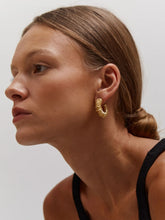 Paola Sighinolfi Amulet 18k Gold-Plated Midi Hoop Earrings