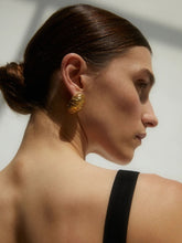 Paola Sighinolfi Juno 18k Gold-Plated Textured Earring