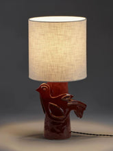 Serax Table Lamp Paloma Red with Beige Shade