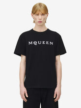 Alexander McQueen Black Logo Cotton T-Shirt