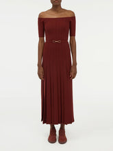 Gabriela Hearst Burnt Sienna Kurt Knit Maxi Dress