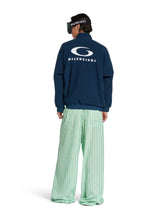 Balenciaga Green Striped Pyjama Trousers