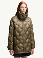Moncler Olive Green Lombi Quilted Down Jacket