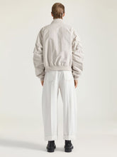 Givenchy Light Beige Cotton Bomber Jacket