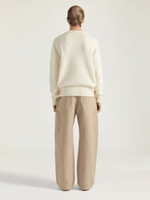 Givenchy Ecru Cotton Paris Sweater