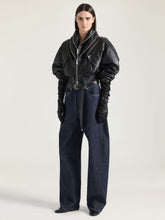 Givenchy Dark Blue Raw Denim Cocoon Jeans