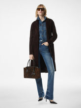 Tom Ford Whisky Brown Ocelot-Print Suede Bag