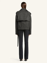 Courrèges Oblique Caviar Wool Short Coat