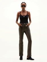 Courrèges Black Reedition Rib Knit Tank Top