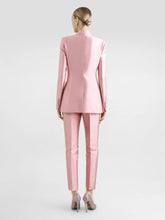 Dolce & Gabbana Pink Silk Shantung Blazer