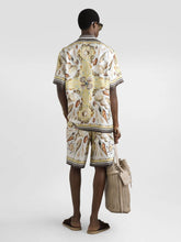 Dolce & Gabbana Shell Printed Silk Twill Shorts