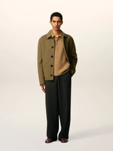 Ami Paris Bronze Wool Boxy Buttoned Jacket