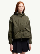 Moncler Olive Green Noizay Hooded Parka Jacket