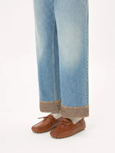 Valentino Garavani Driver Fastaway Loafer in Tobacco Buffalo Leather