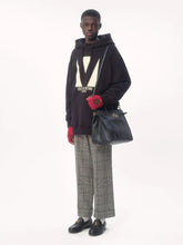 Antibes Medium Calfskin Shopping Bag in Black