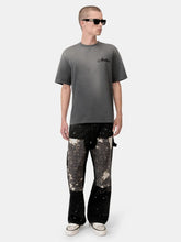 Amiri Black Bleach Bandana Patch T-Shirt