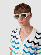 Casablanca Cream The Memphis Sunglasses