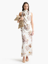 Sleary Silk High-Neck Top