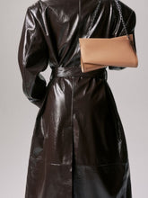 Christian Louboutin Lowbitwist Small Blush Patent Leather Clutch