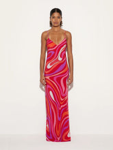 Pucci Marmo Print Silk Maxi Dress