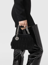 Stella McCartney Black Falabella Popcorn Bag
