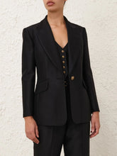 Zimmermann Black Hypnotic Tailored Jacket
