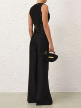Zimmermann Black Hypnotic Flare Pant