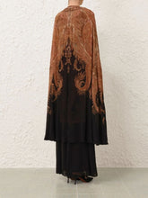 Zimmermann Black Paisley Hypnotic Maxi Dress