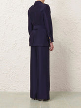 Zimmermann Ink Blue Hypnotic Utility Track Pant